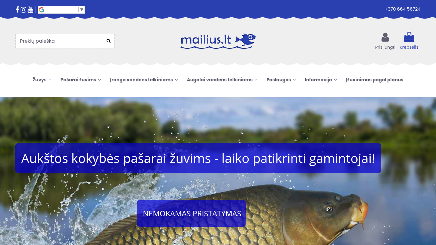 Mailius.lt – Atnaujintas pirmasis puslapis
